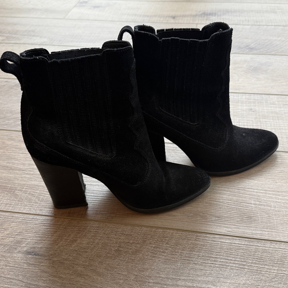 Dolce Vita Black Heeled Boots